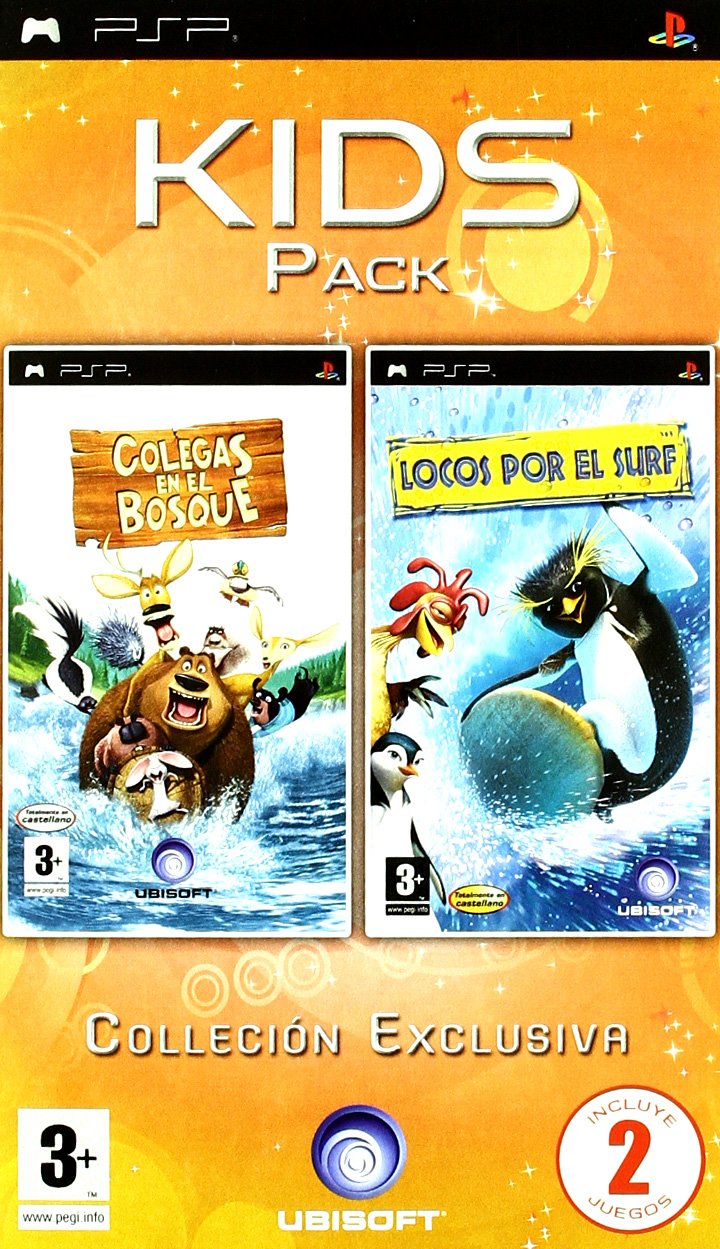 Pack Colegas Bosque + Surfs Up PSP - PAL ESP - Nuevo Pack Colegas Bosque + Surfs Up PSP - PAL ESP - Nuevo